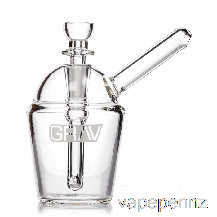 GRAV Slush Cup Pocket Bubbler Clear VAPE NZ